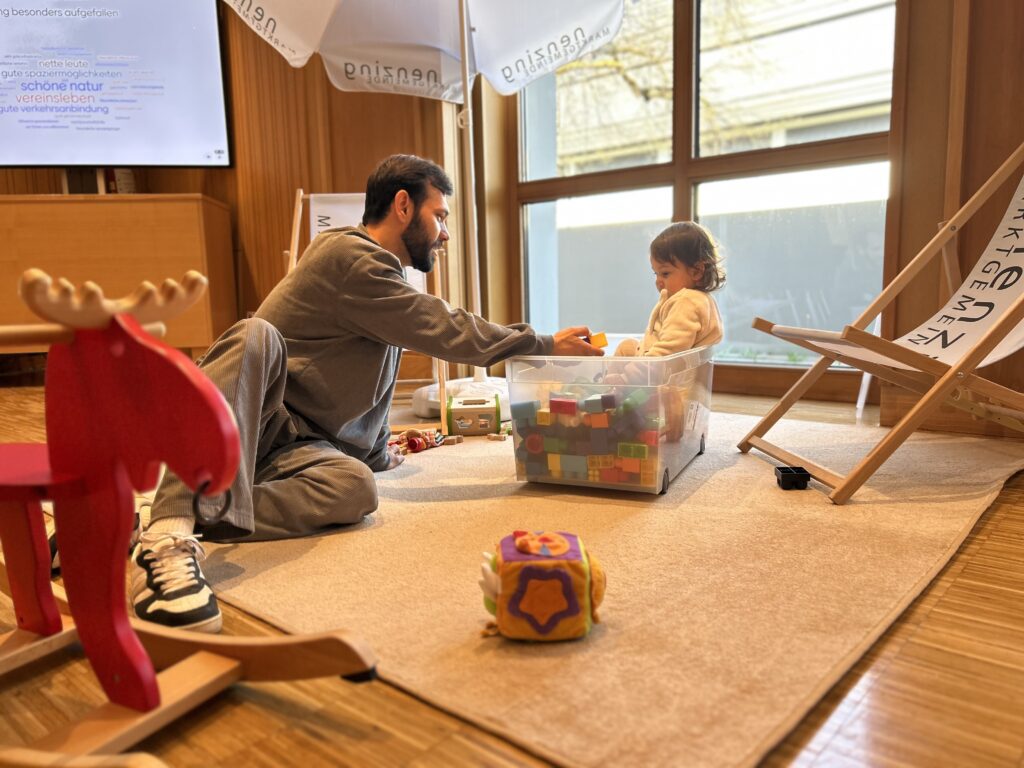 nenzing willkommensfrühstück spielecke